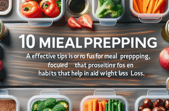 meal prepping lose weight dieting strategies